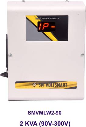 sm-voltsmart 2 KVA (90v-300v) Mainline Automatic Voltage Stabilizer for Home Appliances
