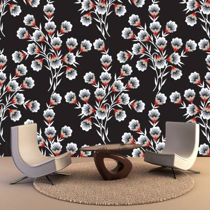 colordesign Vinyl Floral & Botanical Multicolor Wallpaper