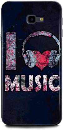 Afterglow Back Cover for SAMSUNG Galaxy J4 Plus MUSIC, TYPE, SOUND, RINGTONE, HEADPHONE