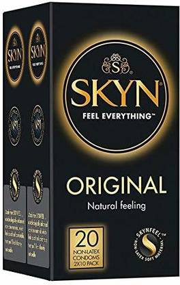 SKYN Original Non Latex Condoms Pack of 20 Condom