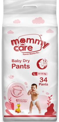 MommyCare Mommy care Premium quality Pant style Baby Diapers Large 34 - L