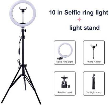 Mindfied Mobile Holder Accessory Combo for Mobile::Selfie Ring