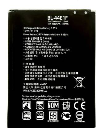 FULL CELL Mobile Battery For  Lg V20 VS995 US996 LS997 H990DS H910 H918 BL-44E1F