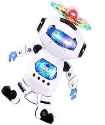 KOOZA COLLECTION Smart Mini Robot Fun Robot Dancing Robot Toy Led Musical Walk Light Music Hyun Dance Robot Toys For Children Gift (Multicolor) (Multicolor)