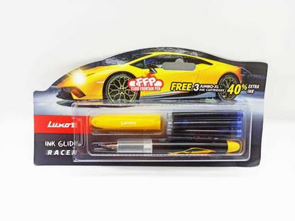 LUXOR INK GLIDE RACER Fluid Fountain Pen Fountain Pen