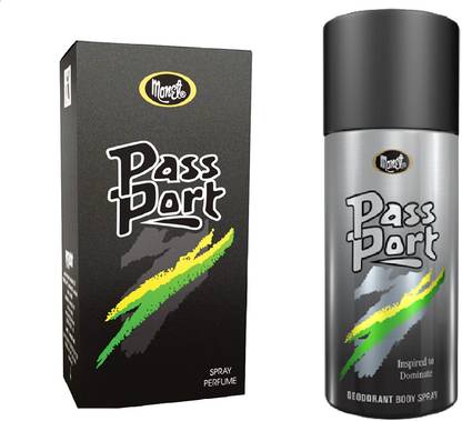 MONET Passport Perfume 100ml and Deodorant 150ml Perfume  -  250 ml