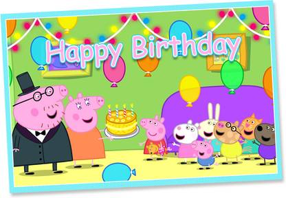 Peppa Pig - Poster (20 inchx30 inch) Fine Art Print