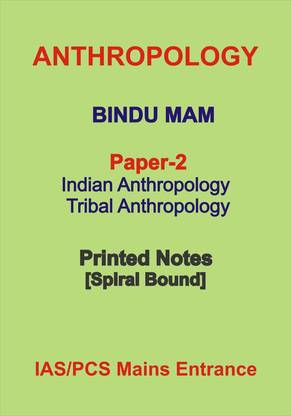 Vajiram And Ravi Paper 2 Anthropology Optional By Bindu Mam