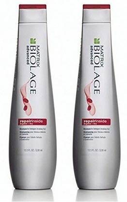 MATRIX Biolage Advanced RepairInside Repairing Shampoo For Severely Damaged Hair (Pack of 2) - 200 ML each