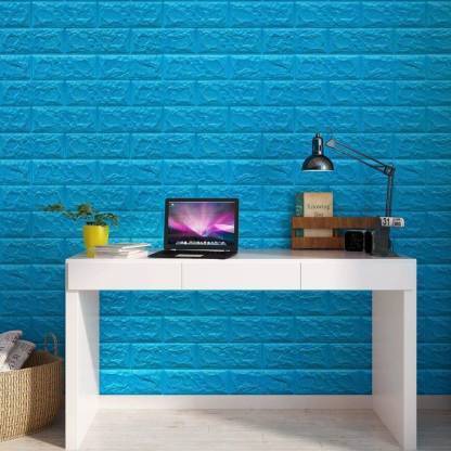 Sona Decor Vinyl Classics Blue Wallpaper