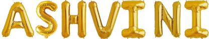 Offer99 Solid ASHVINI NAME FOIL BALLON FOR BIRTHDAY PARTY CELEBRATION Letter Balloon