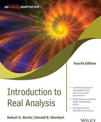 Introduction to Real Analysis 4 Edition