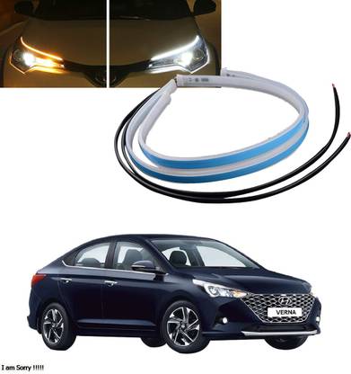 Vagary Flexible White Daytime Running Light for Cars 234 Car Fancy Lights