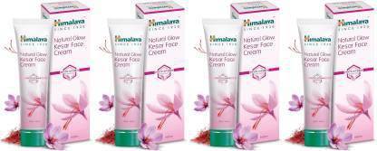 HIMALAYA Natural Glow Kesar Face Cream 50g x 4