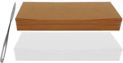 NON WOVEN Wax Strips for Facial and Body Hair Removal Waxing Strips for Face and Upper lips for Home and Salon Strips Combo Strips