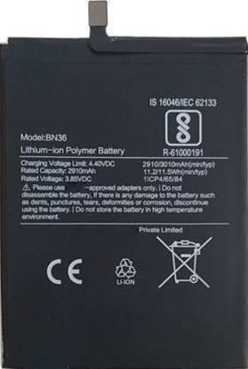 RD Traders Mobile Battery For  MI Mi A2 4310 MAH