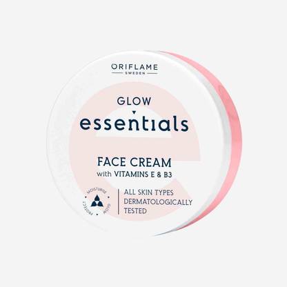 Oriflame SWEDEN GLOW ESSENTIALS FACE CREAM WITH VITAMINS E & B3
