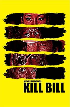 Kill Bill Art Poster Canvas Art