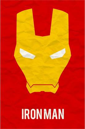 Iron Man Minimal Art Poster Canvas Art