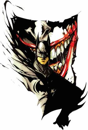 Batman Joker Art Poster Canvas Art