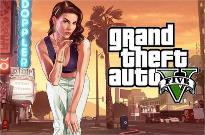 GTA Grand Theft Auto Poster Canvas Art