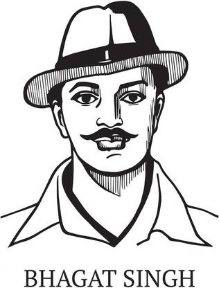 Bhagat Singh Poster Canvas Art