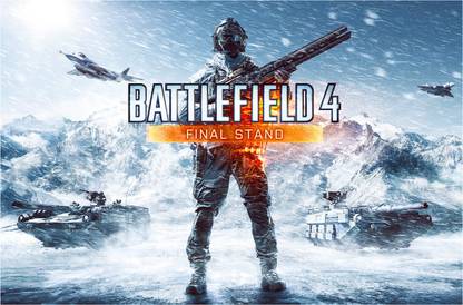 Battlefield Poster Canvas Art