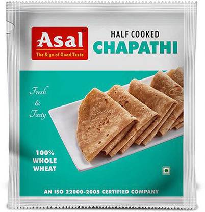 ASAL Half Cooked Chapathi (Pack of 4)