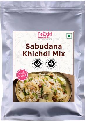 Delight Foods Sabudana Khichdi Mix | Easy To Cook Ready Mixes 350 g