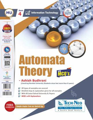 Automata Theory (Includes Typical MCQ's) For MU Sem 5 Information Technology Course Code :ITC404