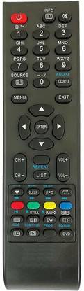 SHIELDGUARD LED/LCD TV Remote Control No. MX05, Compatible for Micromax LED/LCD TV Micromax LED/LCD TV. Remote Controller