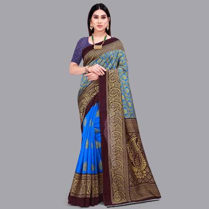 Bollywood Art Silk, Cotton Silk Saree
