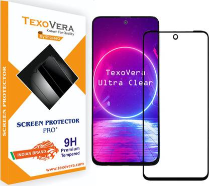TEXOVERA Tempered Glass Guard for Vivo X60, Screen Guard with installation Kit