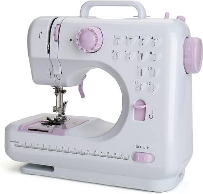 IBS HEAVY DUTY Portable mini household Handheld 12 Built-In Stitches Electric Sewing Machine