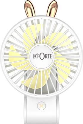 LA'FORTE Superior P23 Sleek Foldable Battery Fan 01 Rechargeable Fan