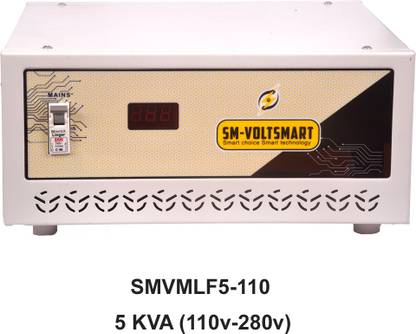 sm-voltsmart 5 KVA (110v-280v) Mainline Automatic Voltage Stabilizer for Complete Home Appliances