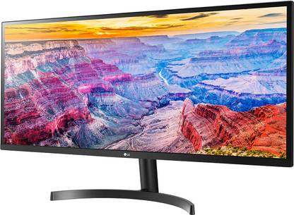 LG ULTRAWIDE SERIES 86.36 cm (34 inch) Full HD LED Backlit IPS Panel Gaming Monitor (UltraWide 34 Inch 21:9 WFHD (2560 x 1080) IPS Display - HDR 10, Radeon FreeSync, sRGB 99%, Slim Bezel, Multitasking Led Monitor - 34WL500 (Black))