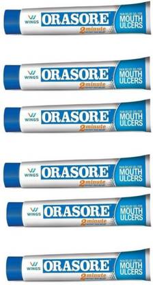 Orasore Mouth Ulcer Gel (Pack of 6) - Mint