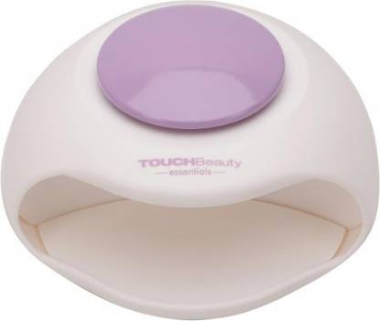 touchbeauty Essentials TB-0889 Portable Nail Dryer With Air and 3UV LED Nail Lamp | Mini Size Fashionable and Easy to Carry | Suitable for both Finger Nails and Toe Nails Drying Nail Polish Dryer