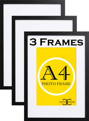 A4 SIZE BLANK PHOTO FRAME | A4 SIZE PHOTO FRAME FOR HOME AND OFFICE WALL DECORE | A4 SIZE PHOTO FRAME FOR CERTIFICATE| HOME DECORE PHOTO FRAME FOR WALL Fine Art Print