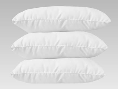 Touch Pillows Microfibre Throw Pillow Pack of 3 Solid Microfibre Shell, Size: 18x18 Inches