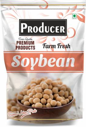 PRODUCER Unpolished Soya Bean (Whole) (Soya bean Whole, Sabut SoyaBean, Soy Bean)