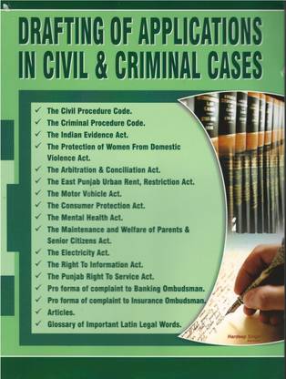 Drafting Of Applications In CIvil & Criminal Cases