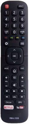 SHIELDGUARD Universal Remote Control No. 08, Compatible for  Hisense LED/LCD TV Remote Controller