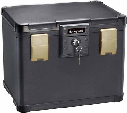 Honeywell Safe - 30 Minute Fire Safe Waterproof Filing Safe Box Chest (fits Letter and A4 Files), Medium, 1106 Safe Locker