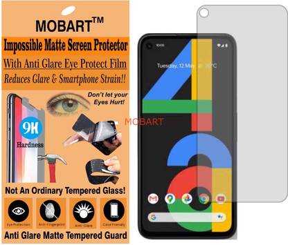 MOBART Impossible Screen Guard for GOOGLE PIXEL 4A (Flexible Matte)