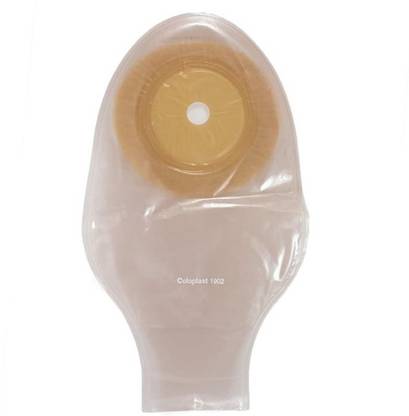 Coloplast 1902 LC 2000 One-Piece Open transprant Bag (Pack of 10) Urine Bag
