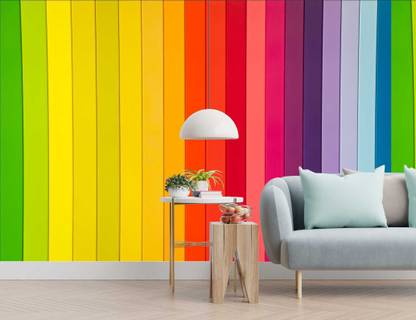 imbue Art & Paintings Multicolor Wallpaper