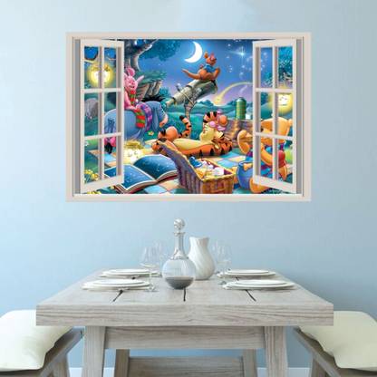 Decoration Designs Vinyl Animation & Cartoons Multicolor Wallpaper