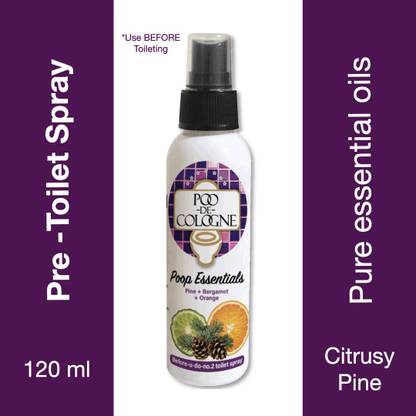 poo de cologne Citrusy Pine Spray Poop Essentials
